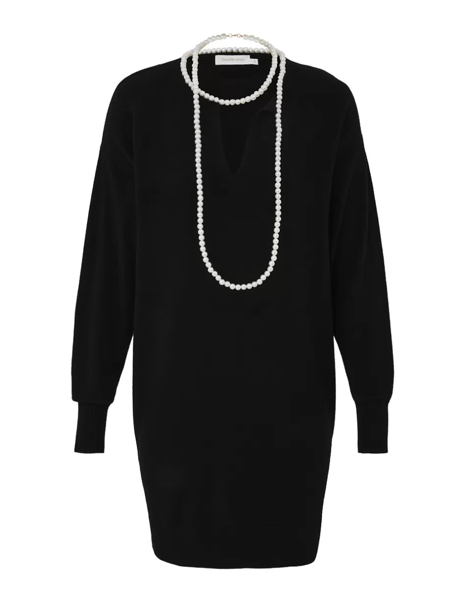 ZIMMERMANN Clothing | Dresses<Crush Necklace Mini Dress Black