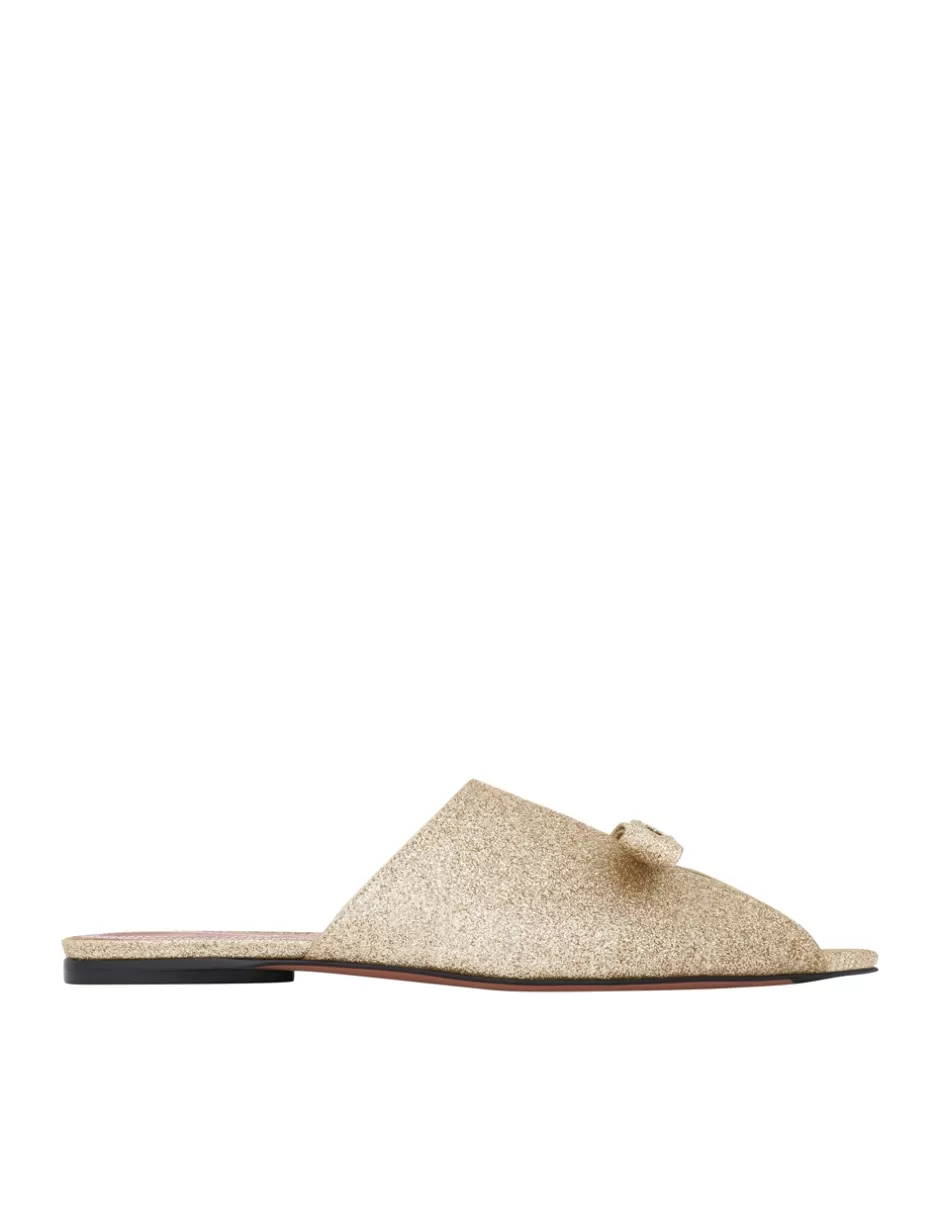 ZIMMERMANN Accessories | Shoes< Tux Mule Gold